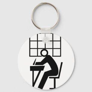 Het Diagram van de student Sleutelhanger