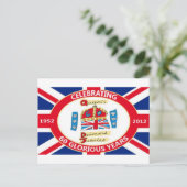Het diamanten jubileum van de Koningin Briefkaart (Staand voorkant)