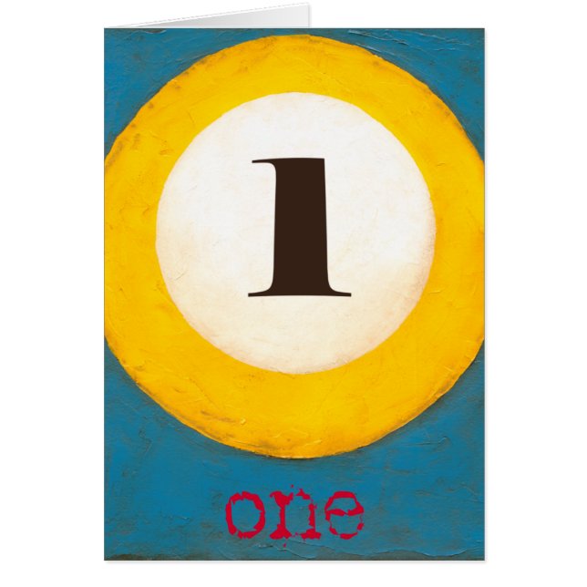 Het dichte Schilderen van Aantal Één PoolKoop (Voorkant)