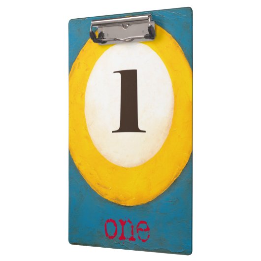 Het dichte Schilderen van Aantal Één PoolKoop Klembord (Links)