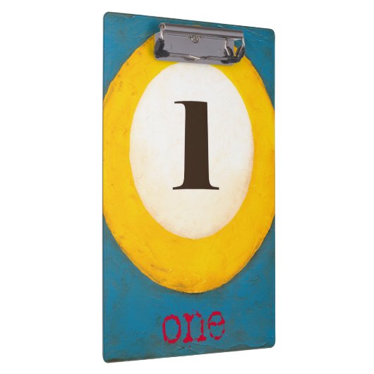 Het dichte Schilderen van Aantal Één PoolKoop Klembord (Rechts)