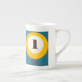 Het dichte Schilderen van Aantal Één PoolKoop Porselein Kop (Rechts)