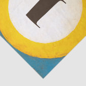 Het dichte Schilderen van Aantal Één PoolKoop Tissuepapier (Detail)