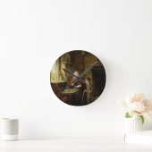 Het dichten van een Brief, 1890 (olie op paneel) Ronde Klok (Huis)