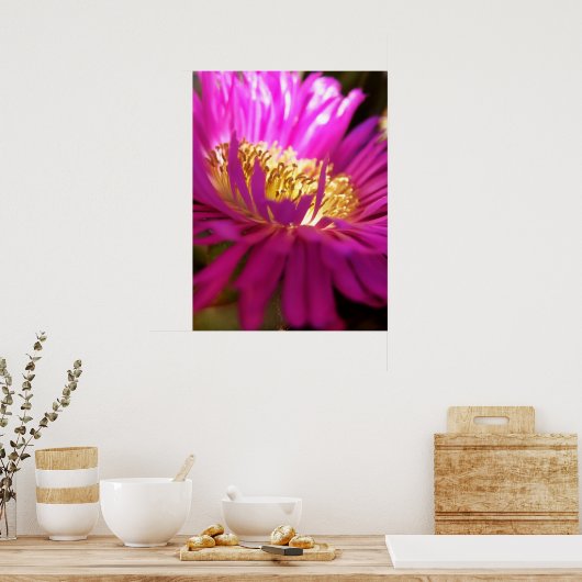 Het dichtere Poster van het Macro van de Natuur va (Keuken)