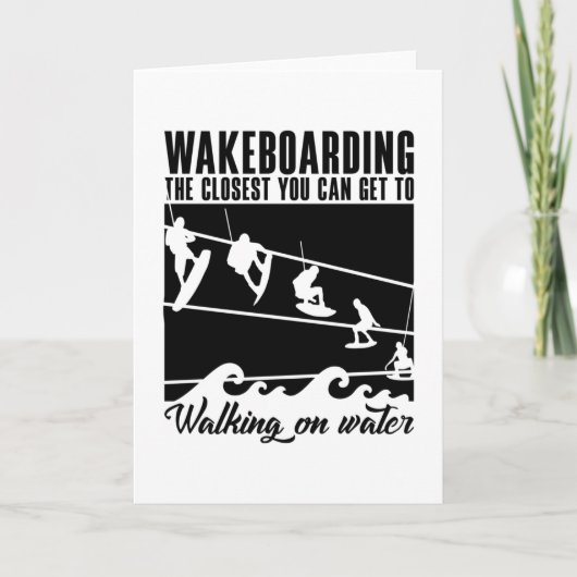 Het dichtst bij de wakeboarder kaart (Voorkant)