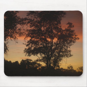 Het dichtst bij een zonsondergang. muismat