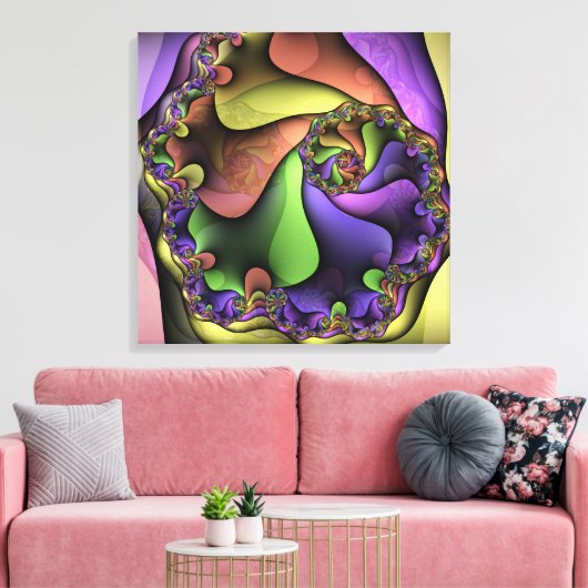 Het dichtstbijzijnde Verplette Canvas (Insitu (Woonkamer))