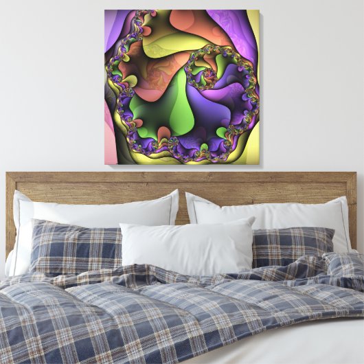 Het dichtstbijzijnde Verplette Canvas (Insitu (Slaapkamer))