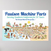 Het dienen van SoCal Custom Poster (Voorkant)