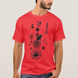 Het dier en de mens t-shirt