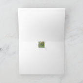 Het Dierlijke Art. van de Wolf & van de Welpen van Bedankkaart (Binnen)