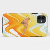 Het dierlijke Digitale Art. van de Douche van de Case-Mate iPhone Case (Achterkant (horizontaal))