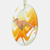 Het dierlijke Digitale Art. van de Douche van de Keramisch Ornament (Links)