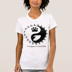 Het dierlijke Shirt van de Verdediger van Rechten