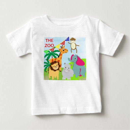 Het dierthema Zoo Cute Animal (Voorkant)