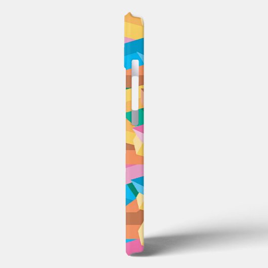 Het digitale Abstracte Kleurrijke Hoesje van de (Achterkant / Links)