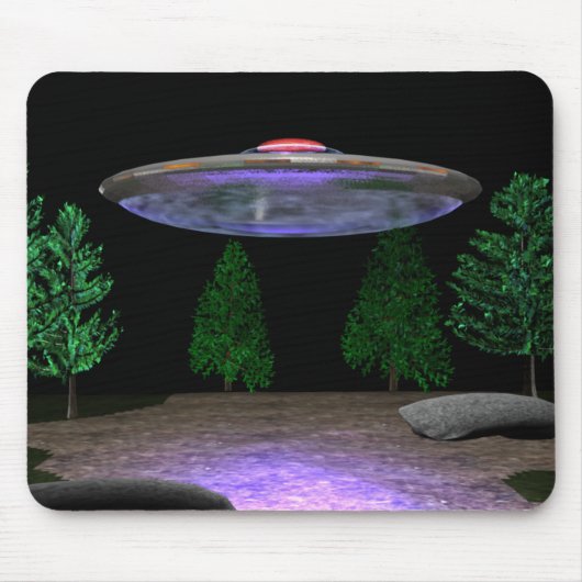 Het Digitale art. van het UFO Muismat (Voorkant)