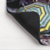 Het digitale effect van de band van stijl "indruk" muismat (Hoek)