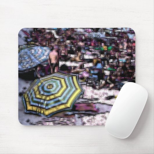 Het digitale effect van de band van stijl "indruk" muismat (Met muis)