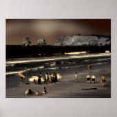 Het digitale effect van de band van stijl "indruk" poster (Voorkant)