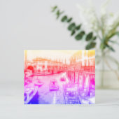 Het digitale effect van stijl "indruk" feestdagenkaart (Staand voorkant)