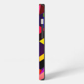 Het digitale mozaïek: een hypermoderne visie iPhone hoesje (Linkerkant)