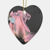 Het digitale Roze Rosebud Ornament van de Bloem (Links)