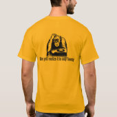 Het Dilemma van de Diepe Denker T-shirt (Achterkant)