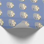 Het dim sum Chinees ontbijt gestoomd bbq van het Cadeaupapier (Hoek)