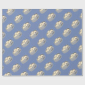 Het dim sum Chinees ontbijt gestoomd bbq van het Cadeaupapier (Vlak)