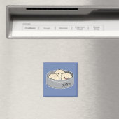 Het dim sum Chinees ontbijt gestoomd bbq van het Magneet (Insitu (Vaatwasser))