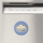 Het dim sum Chinees ontbijt gestoomd bbq van het Magneet (Insitu (Vaatwasser))