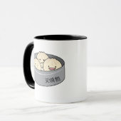 Het dim sum Chinees ontbijt gestoomd bbq van het Mok (Voorkant links)