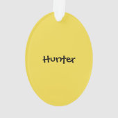 Het dim sum Chinees ontbijt gestoomd bbq van het Ornament (achterkant)