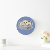 Het dim sum Chinees ontbijt gestoomd bbq van het Ronde Klok (Huis)