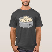 Het dim sum Chinees ontbijt gestoomd bbq van het T-shirt (Voorkant)