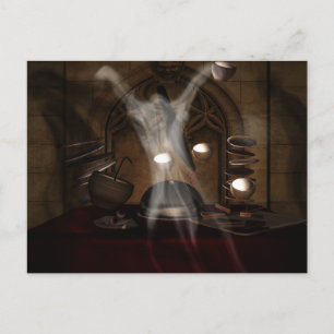 Het diner gast HALLOWEEN Briefkaart