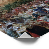 Het diner in de Salle des Spectacles op Poster (Hoek)