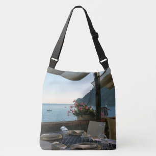 Het diner op de Italiaanse Riviera Bag Crossbody Tas