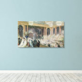 Het diner op de Tuileries, 1867 Canvas Afdruk (Insitu (Houten vloer))