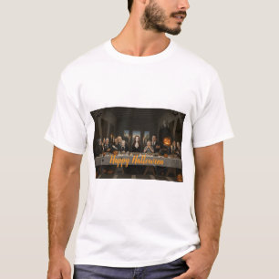 Het diner van de Addams Family Halloween parodie T-shirt