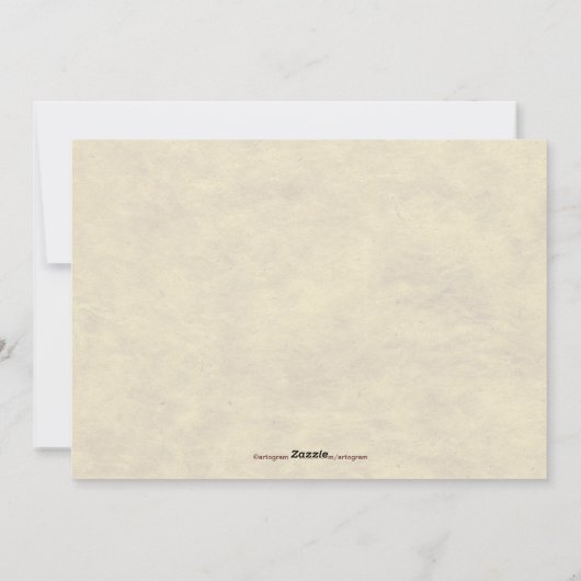 Het Diner van de Thanksgiving Feestdagenkaart (Achterkant)