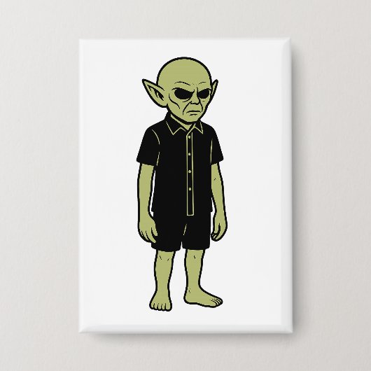 Het ding dat ze zagen - ik geloof dat buitenaardse button (Voorkant)