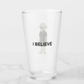 Het ding dat ze zagen - ik geloof dat buitenaardse glas (Achterkant)