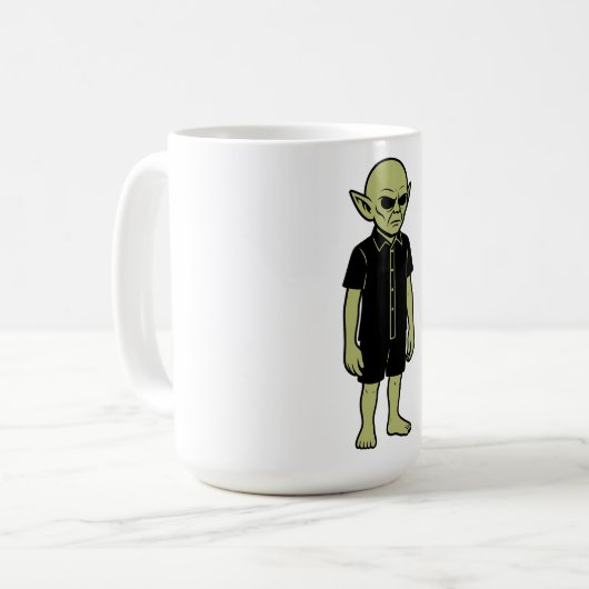 Het ding dat ze zagen - ik geloof dat buitenaardse koffiemok (Voorkant links)