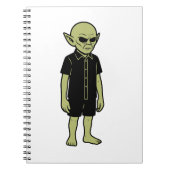 Het ding dat ze zagen - ik geloof dat buitenaardse notitieboek (Voorkant)