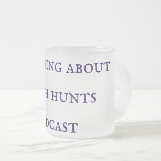 Het ding over heksenjachten podcast Mok (Voorkant rechts)