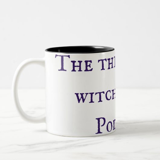 Het ding over heksenjachten podcast Mok (Links)