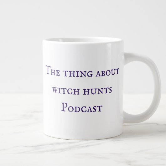 Het ding over heksenjachten podcast Mok (Rechts)